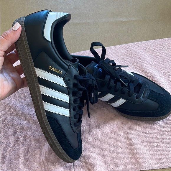 Adidas Samba Black Men's Shoes - Picture 2 of 9